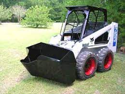 Grizzly Cement Bucket on Skidsteer Image